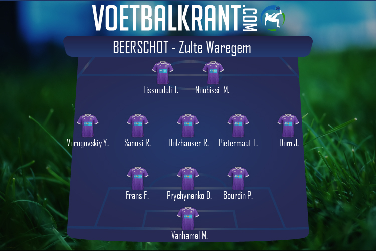 K Beerschot VA (K Beerschot VA - Zulte Waregem)
