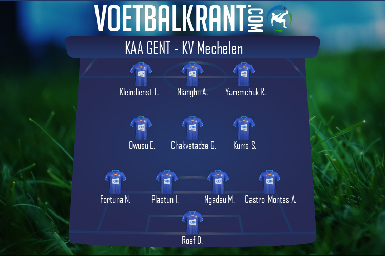 KAA Gent (KAA Gent - KV Mechelen)