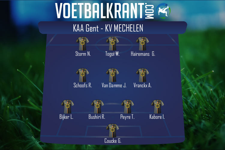 KV Mechelen (KAA Gent - KV Mechelen)
