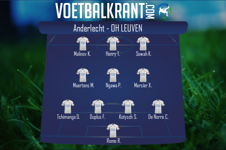 Opstelling OH Leuven | Anderlecht - OH Leuven (18/10/2020)