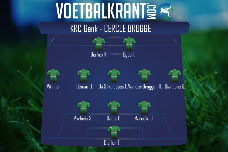 Opstelling Cercle Brugge | KRC Genk - Cercle Brugge (07/03/2021)