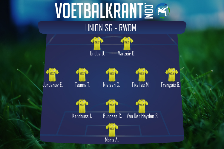 Opstelling Union SG | Union SG - RWDM Brussels (13/03/2021)