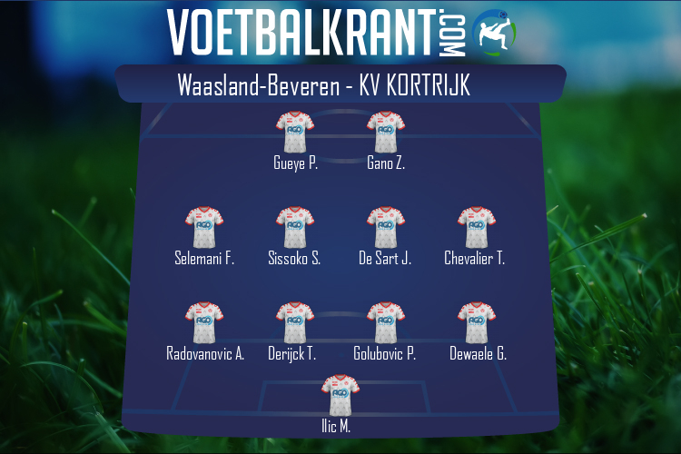 KV Kortrijk (SK Beveren - KV Kortrijk)