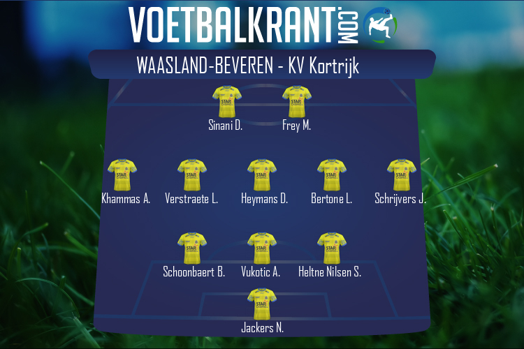 SK Beveren (SK Beveren - KV Kortrijk)