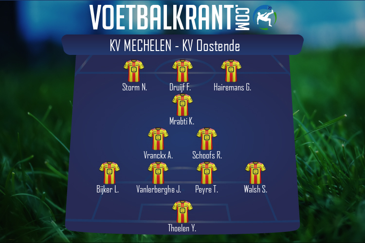 KV Mechelen (KV Mechelen - KV Oostende)