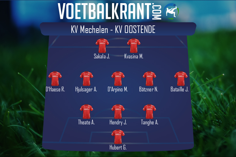KV Oostende (KV Mechelen - KV Oostende)