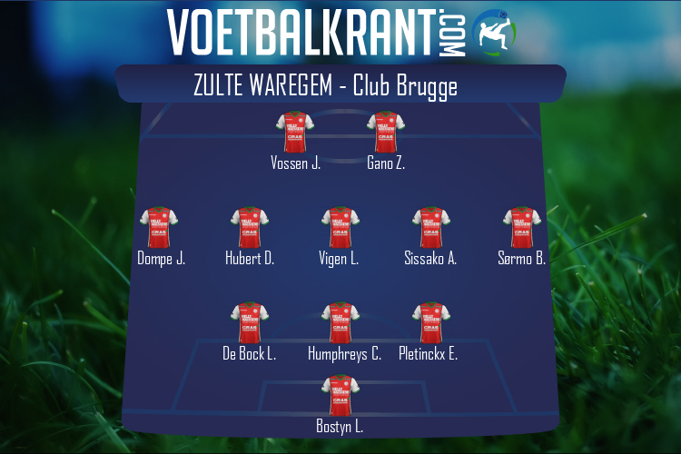 Zulte Waregem (Zulte Waregem - Club Brugge)