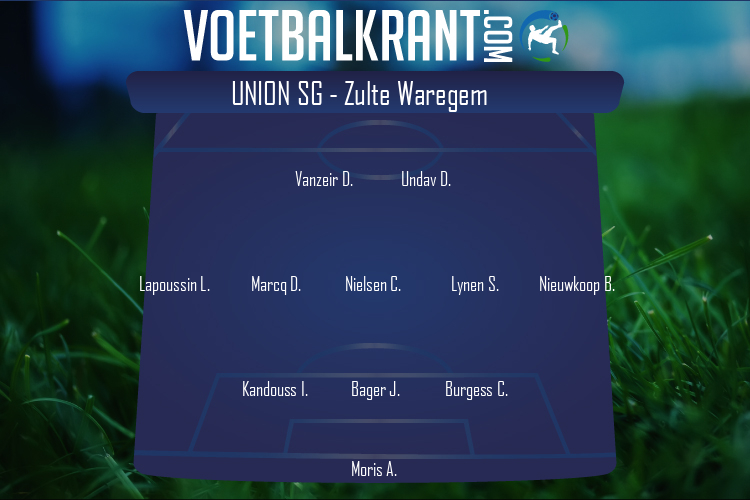 Opstelling Union SG | Union SG - Zulte Waregem (18/09/2021)
