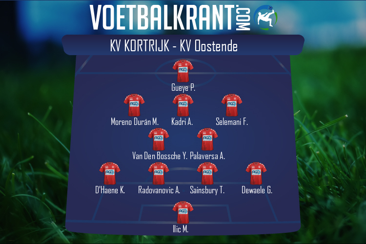 KV Kortrijk (KV Kortrijk - KV Oostende)