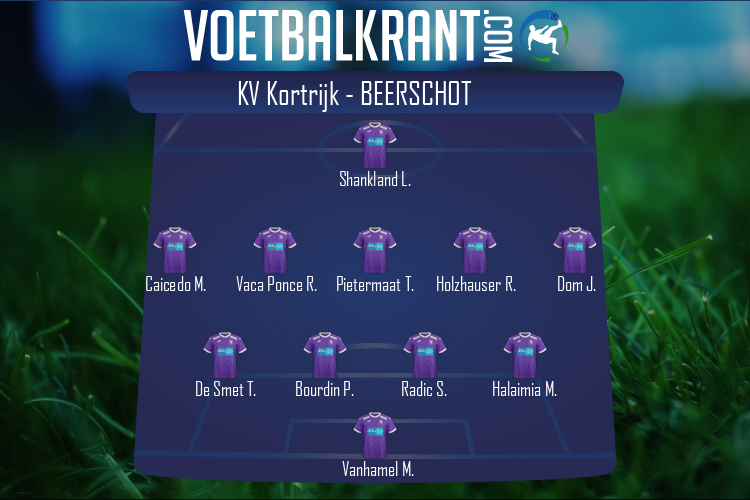 K Beerschot VA (KV Kortrijk - K Beerschot VA)