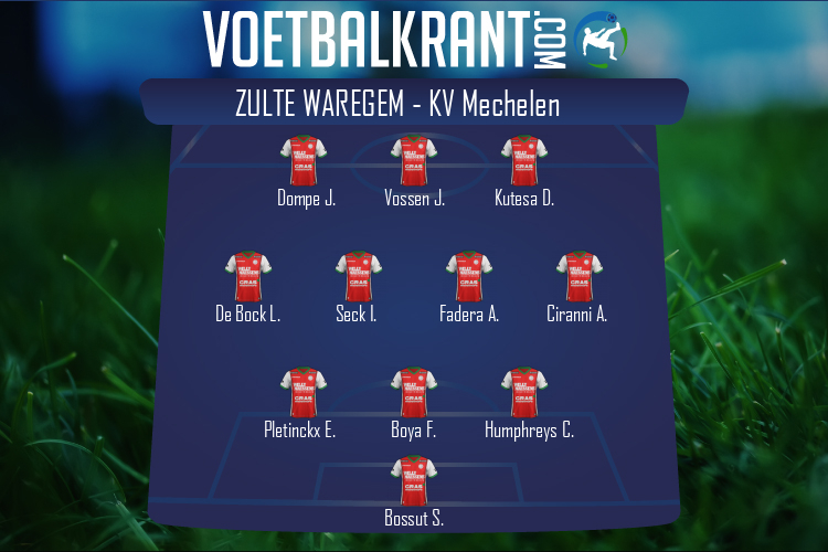 Zulte Waregem (Zulte Waregem - KV Mechelen)