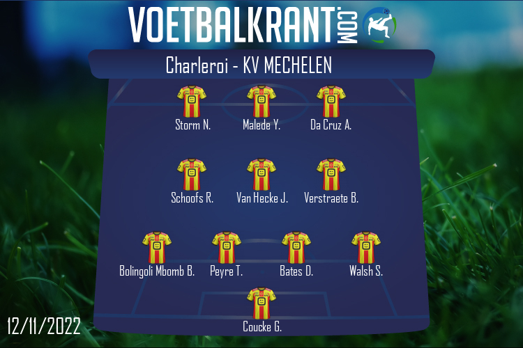 KV Mechelen (Charleroi - KV Mechelen)