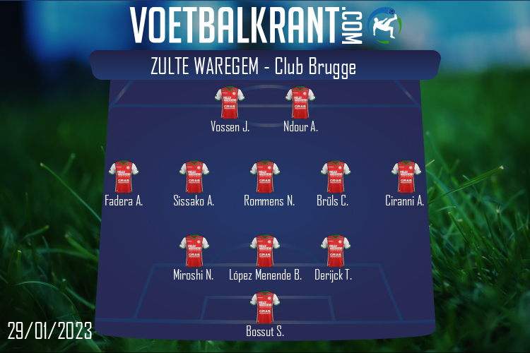 Zulte Waregem (Zulte Waregem - Club Brugge)