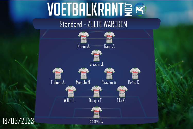 Zulte Waregem (Standard - Zulte Waregem)
