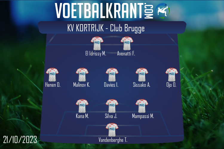 KV Kortrijk (KV Kortrijk - Club Brugge)