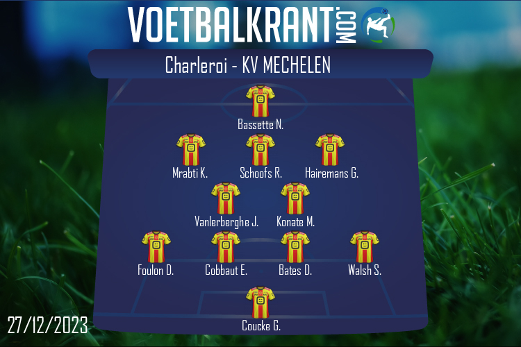 KV Mechelen (Charleroi - KV Mechelen)
