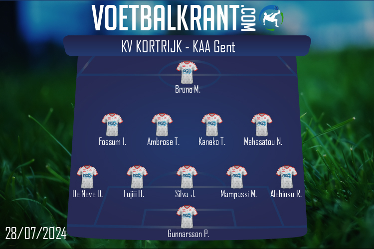 KV Kortrijk (KV Kortrijk - KAA Gent)