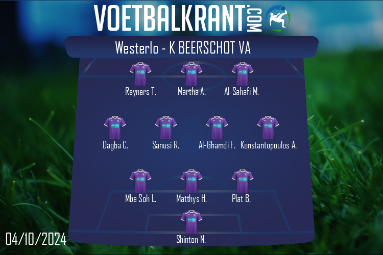 K Beerschot VA (Westerlo - K Beerschot VA)