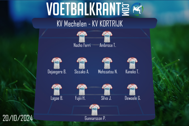 KV Kortrijk (KV Mechelen - KV Kortrijk)