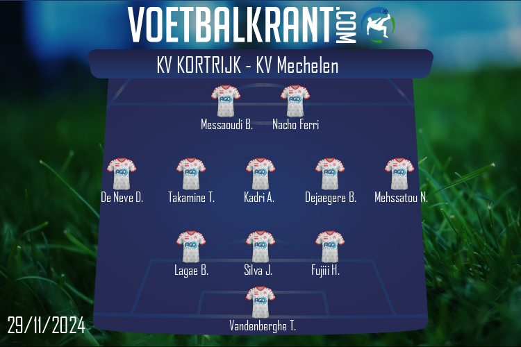 KV Kortrijk (KV Kortrijk - KV Mechelen)