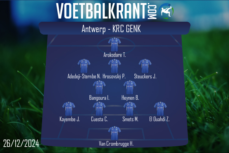 KRC Genk (Antwerp - KRC Genk)