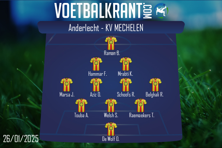 KV Mechelen (Anderlecht - KV Mechelen)