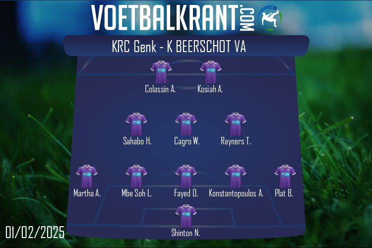 K Beerschot VA (KRC Genk - K Beerschot VA)