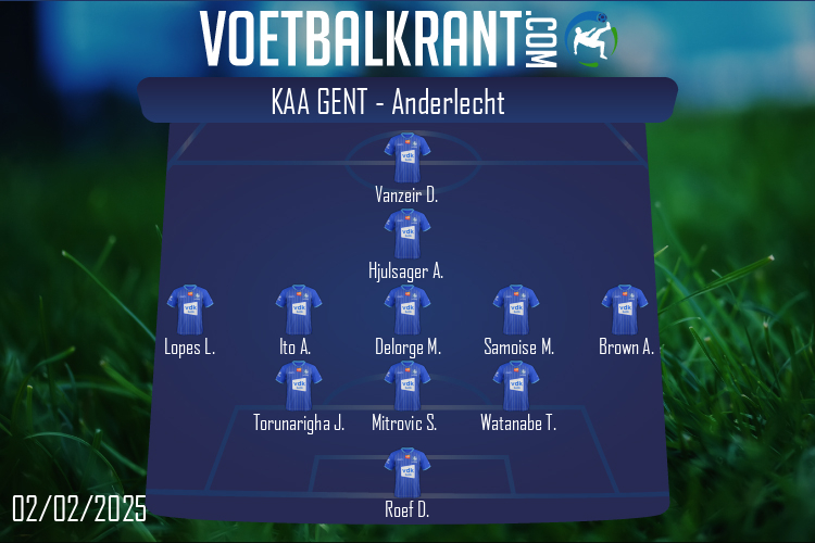 KAA Gent (KAA Gent - Anderlecht)