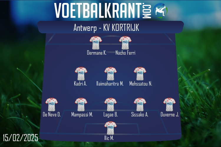 KV Kortrijk (Antwerp - KV Kortrijk)