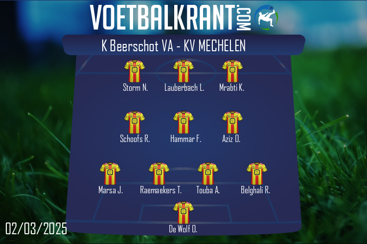 KV Mechelen (K Beerschot VA - KV Mechelen)