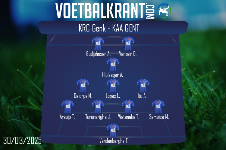 KAA Gent (KRC Genk - KAA Gent)
