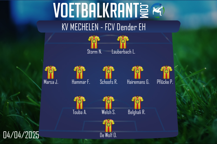 KV Mechelen (KV Mechelen - FCV Dender EH)