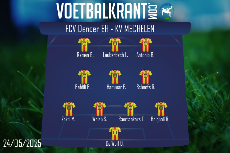 KV Mechelen (FCV Dender EH - KV Mechelen)