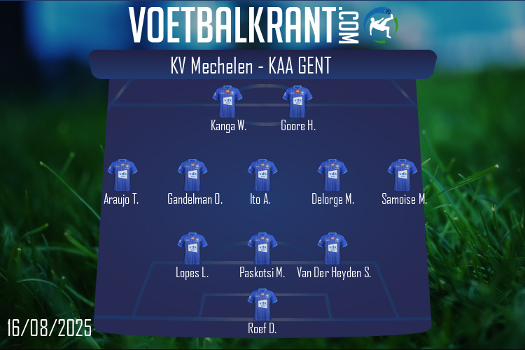 KAA Gent (KV Mechelen - KAA Gent)