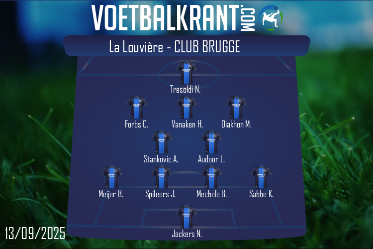 Club Brugge (La Louvière - Club Brugge)