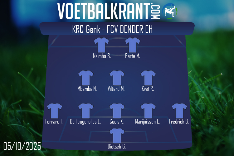 FCV Dender EH (KRC Genk - FCV Dender EH)