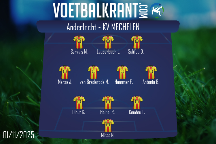 KV Mechelen (Anderlecht - KV Mechelen)