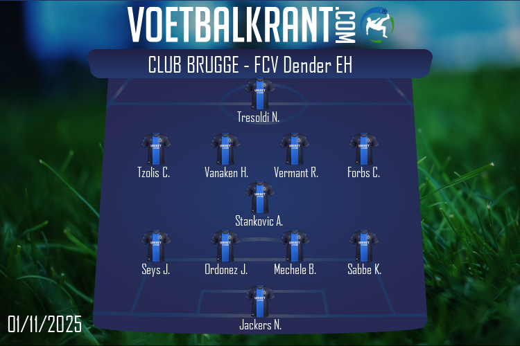 Club Brugge (Club Brugge - FCV Dender EH)