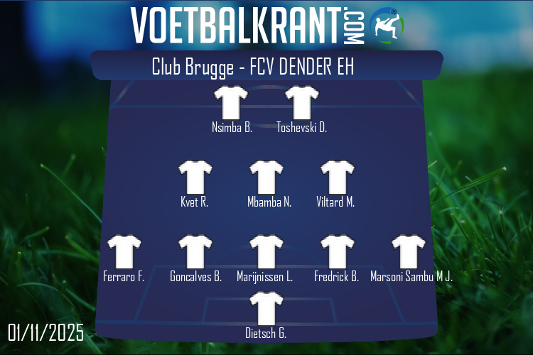 FCV Dender EH (Club Brugge - FCV Dender EH)
