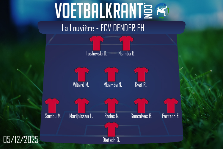 FCV Dender EH (La Louvière - FCV Dender EH)