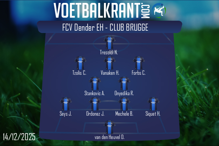 Club Brugge (FCV Dender EH - Club Brugge)