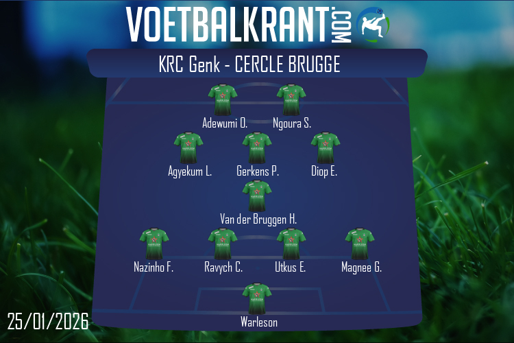 Cercle Brugge (KRC Genk - Cercle Brugge)