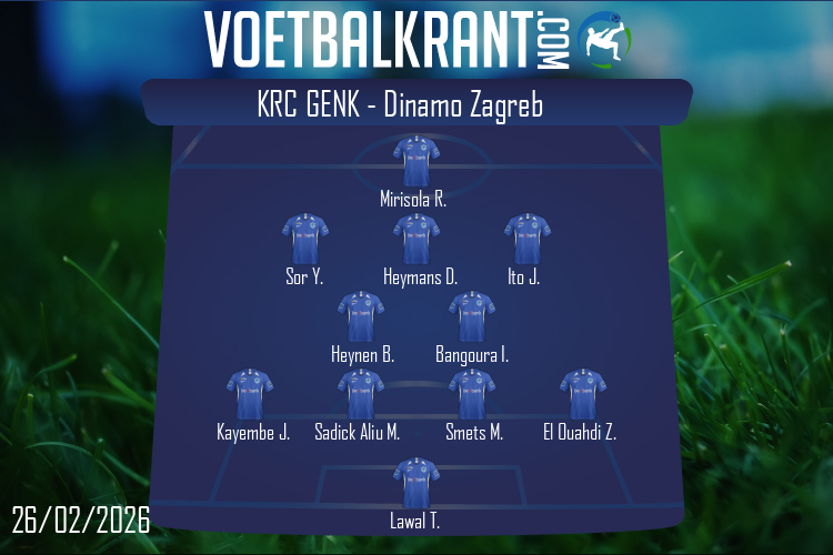 KRC Genk (KRC Genk - Dinamo Zagreb)
