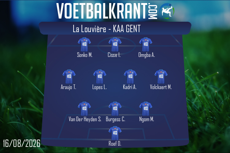 KAA Gent (La Louvière - KAA Gent)