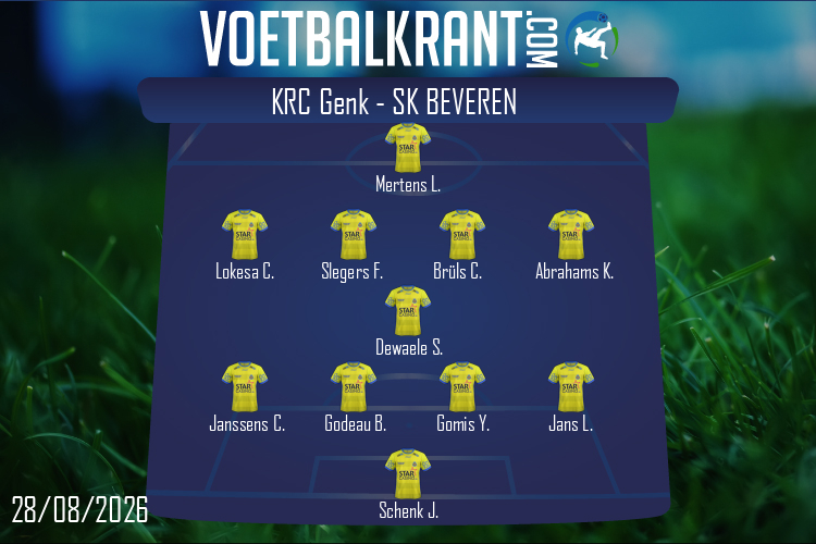 SK Beveren (KRC Genk - SK Beveren)