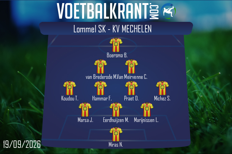 KV Mechelen (Lommel SK - KV Mechelen)