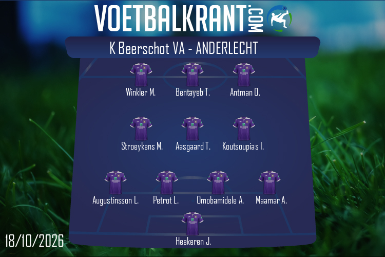 Anderlecht (K Beerschot VA - Anderlecht)