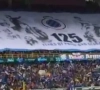125 jaar Club Brugge, dat vieren de fans van blauw-zwart met dit schitterende spandoek