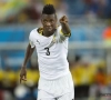 Asamoah Gyan blijft dan toch beschikbaar voor Ghana