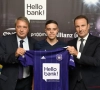 Anderlecht verwelkomt Belgisch kampioen als "onze nieuwe speler" met ambitie: "Ik wil wereldkampioen worden"